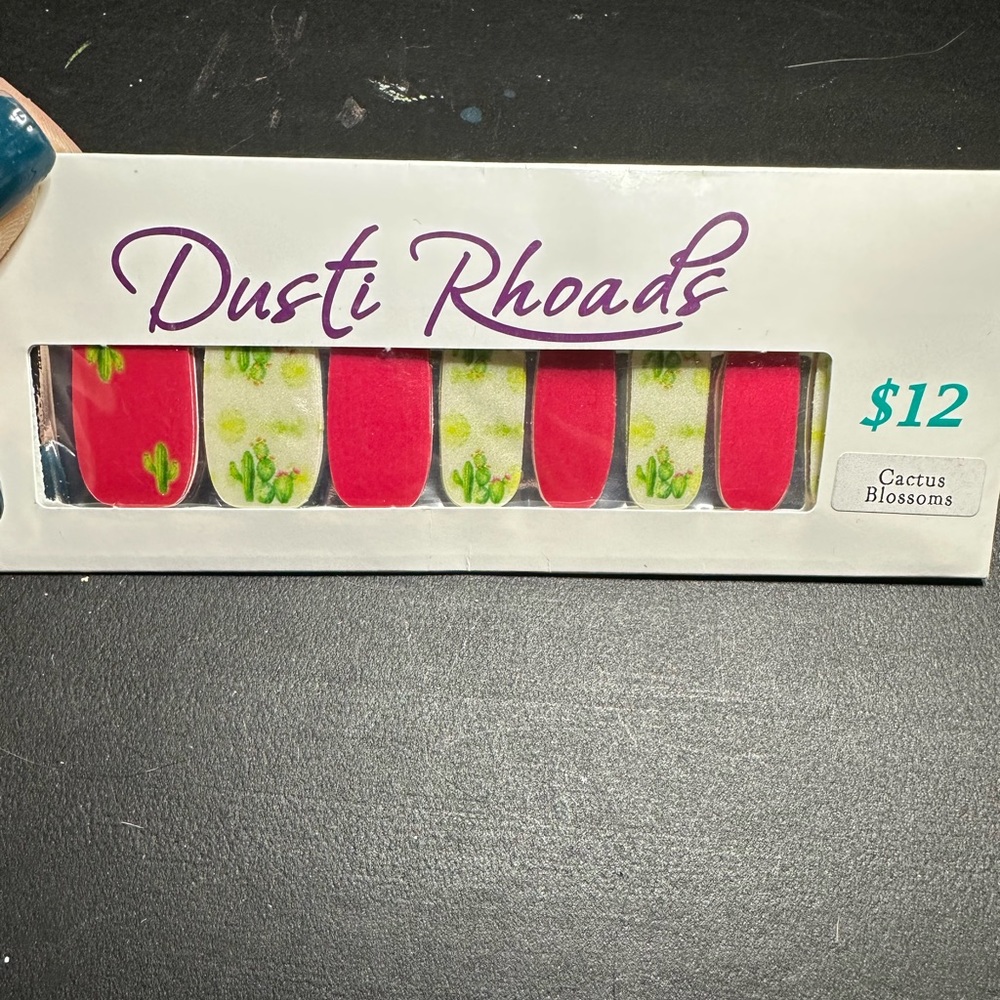 Brand new Dusty Rhoads nail stickers “Cactus Blossom”